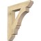 Ekena Millwork Balboa Slat Rough Sawn Bracket, Douglas Fir, 6"W x 32"D x 38"H BKT06X32X38BOA06RDF - alternate 1